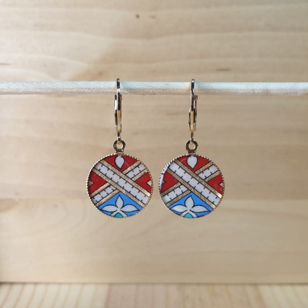 Brincos pendentes iluminados a ouro/vermelho/azul/verde