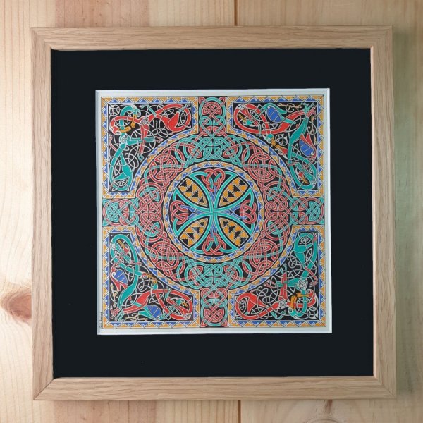 Ilumina&ccedil;&atilde;o de ilha emoldurada (Celta)