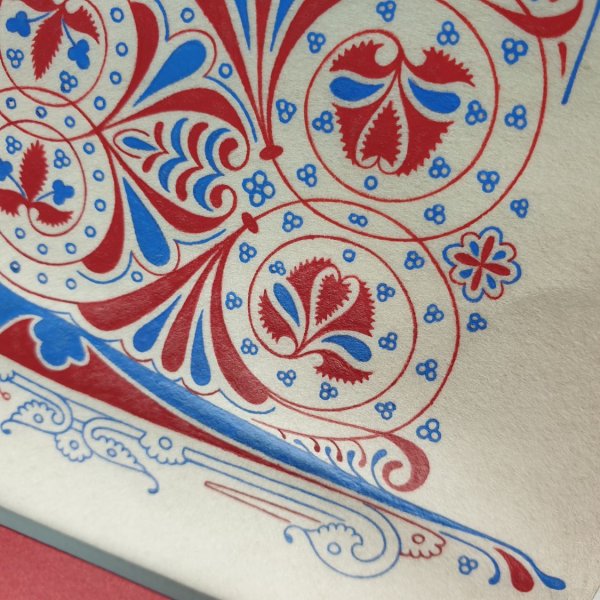 Letra A iluminada em estilo g&oacute;tico