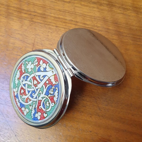 Espelho de saco "videira branca