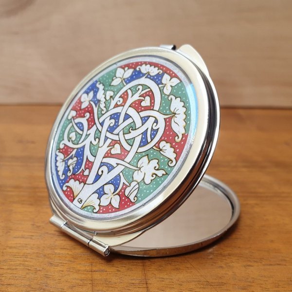 Espelho de saco "videira branca